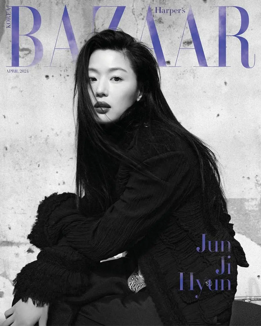Jun Ji Hyun @ Harper's BAZAAR Korea April 2024