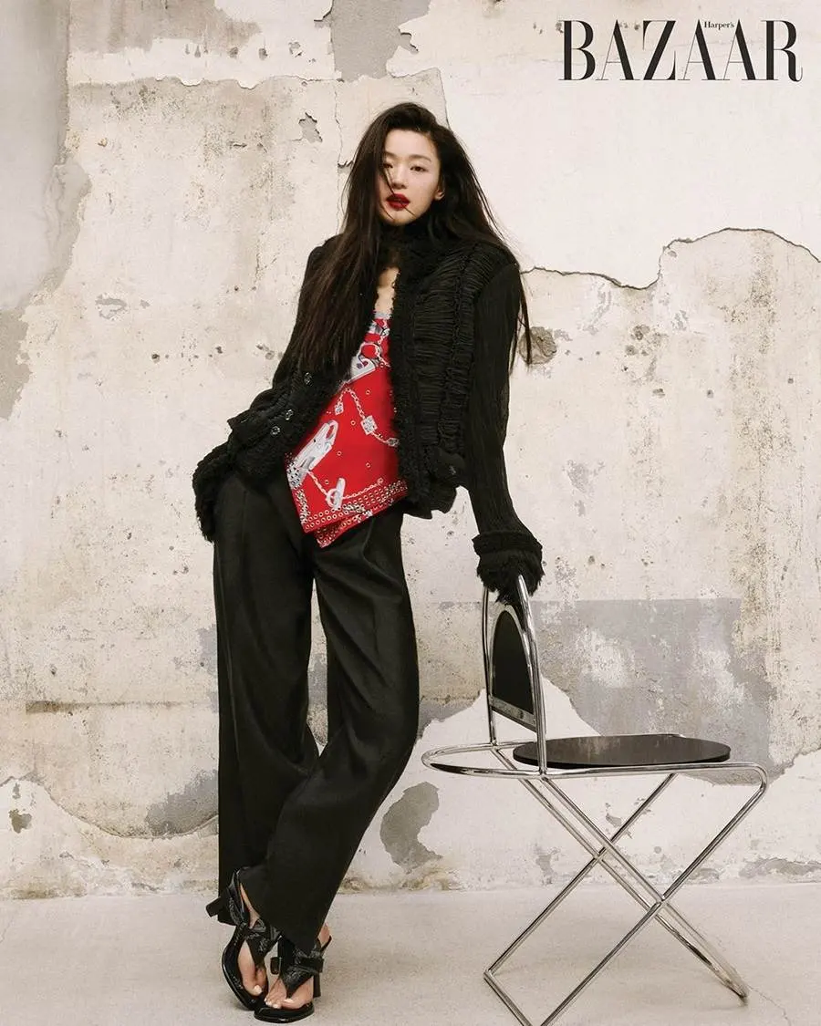 Jun Ji Hyun @ Harper's BAZAAR Korea April 2024