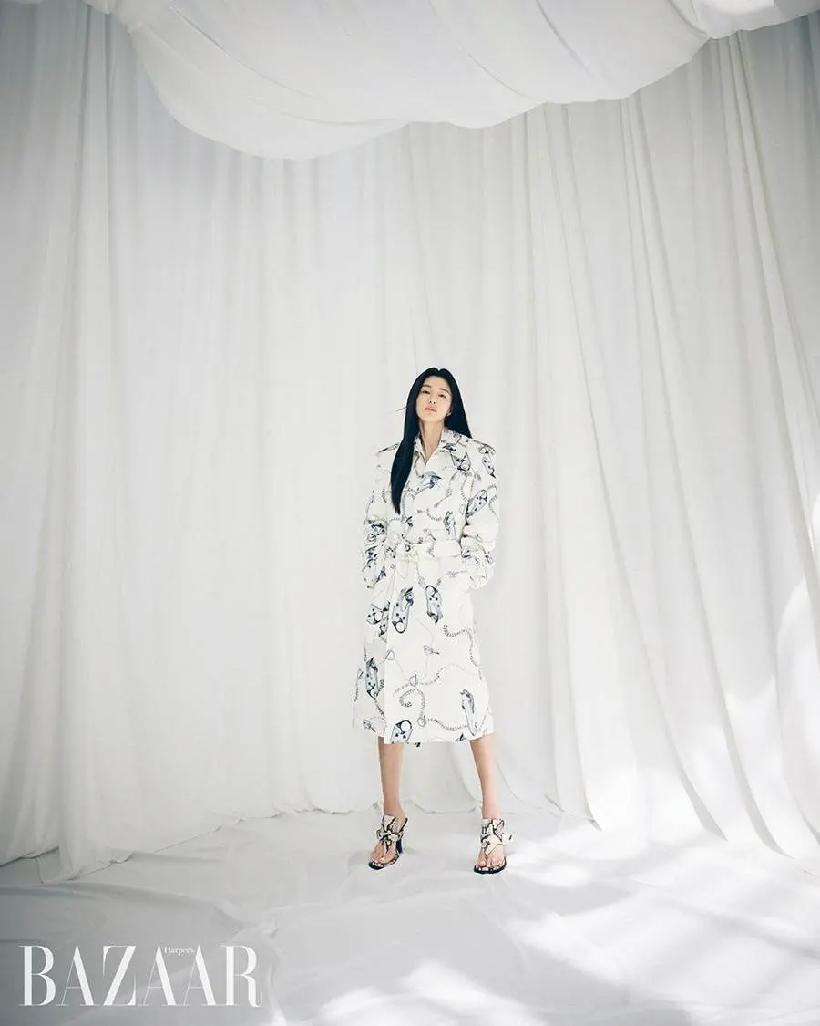 Jun Ji Hyun @ Harper's BAZAAR Korea April 2024