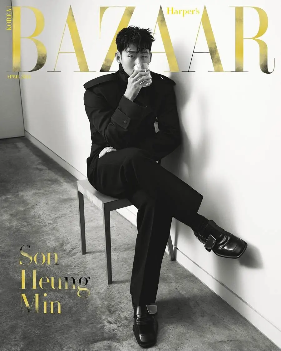 Son Heung Min @ Harper's BAZAAR Korea April 2024