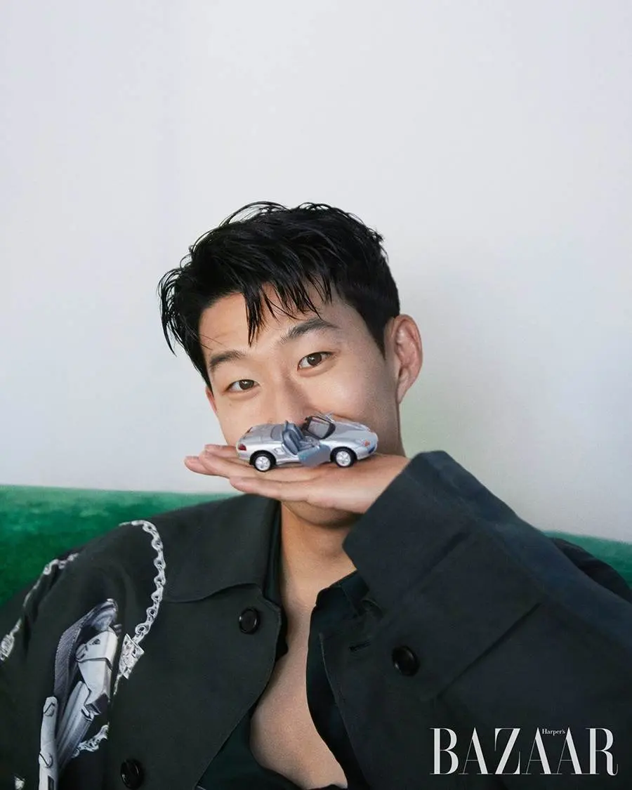 Son Heung Min @ Harper's BAZAAR Korea April 2024
