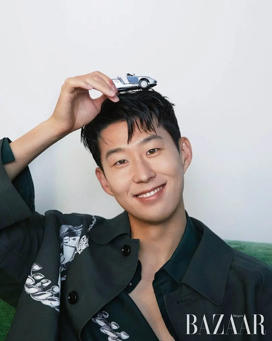 Son Heung Min @ Harper's BAZAAR Korea April 2024