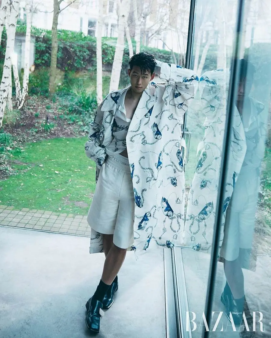 Son Heung Min @ Harper's BAZAAR Korea April 2024