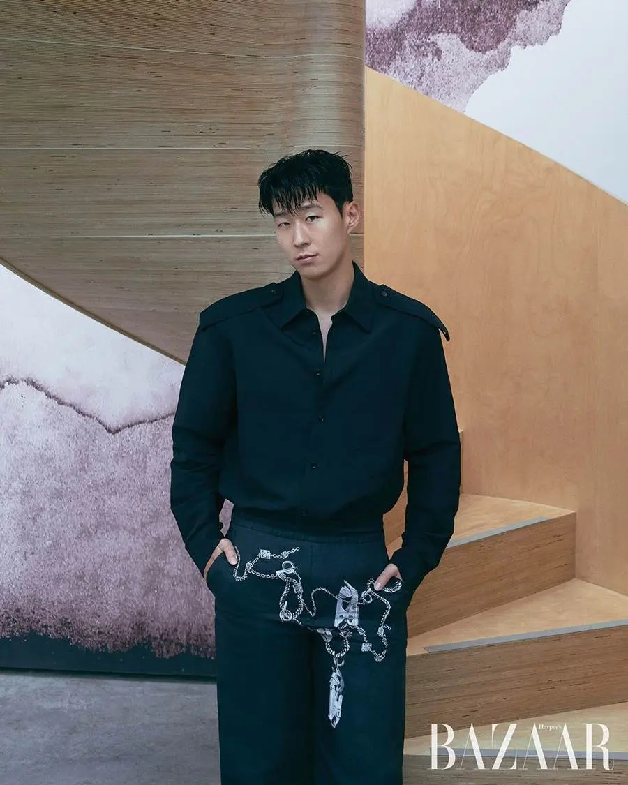 Son Heung Min @ Harper's BAZAAR Korea April 2024