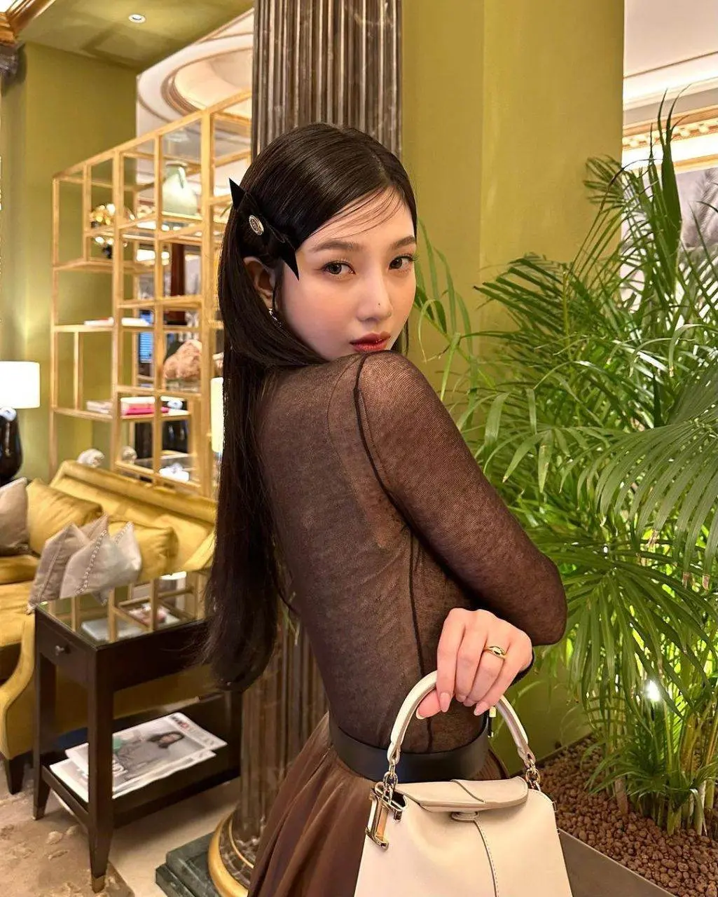 จอย red velvet ใบหน้าสวย น่ารัก รอยยิ้มมีเสน่ห์ ดวงตาเป็นประกาย
