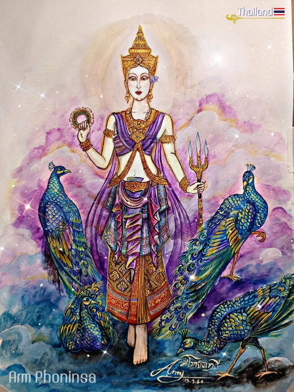 THAILAND 🇹🇭 | Mahothorn Devi: Songkran Goddess in 2024