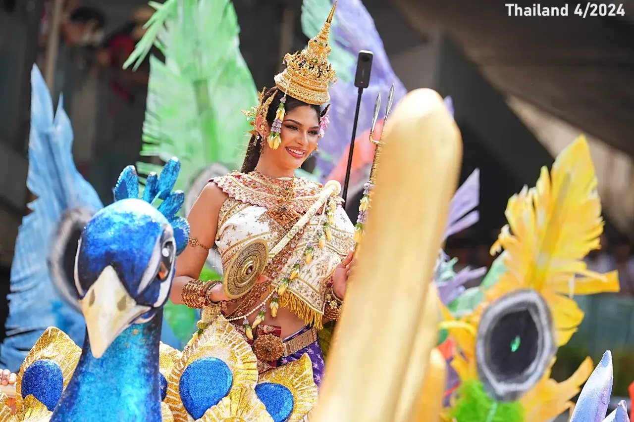 THAILAND 🇹🇭 | Mahothorn Devi: Songkran Goddess in 2024