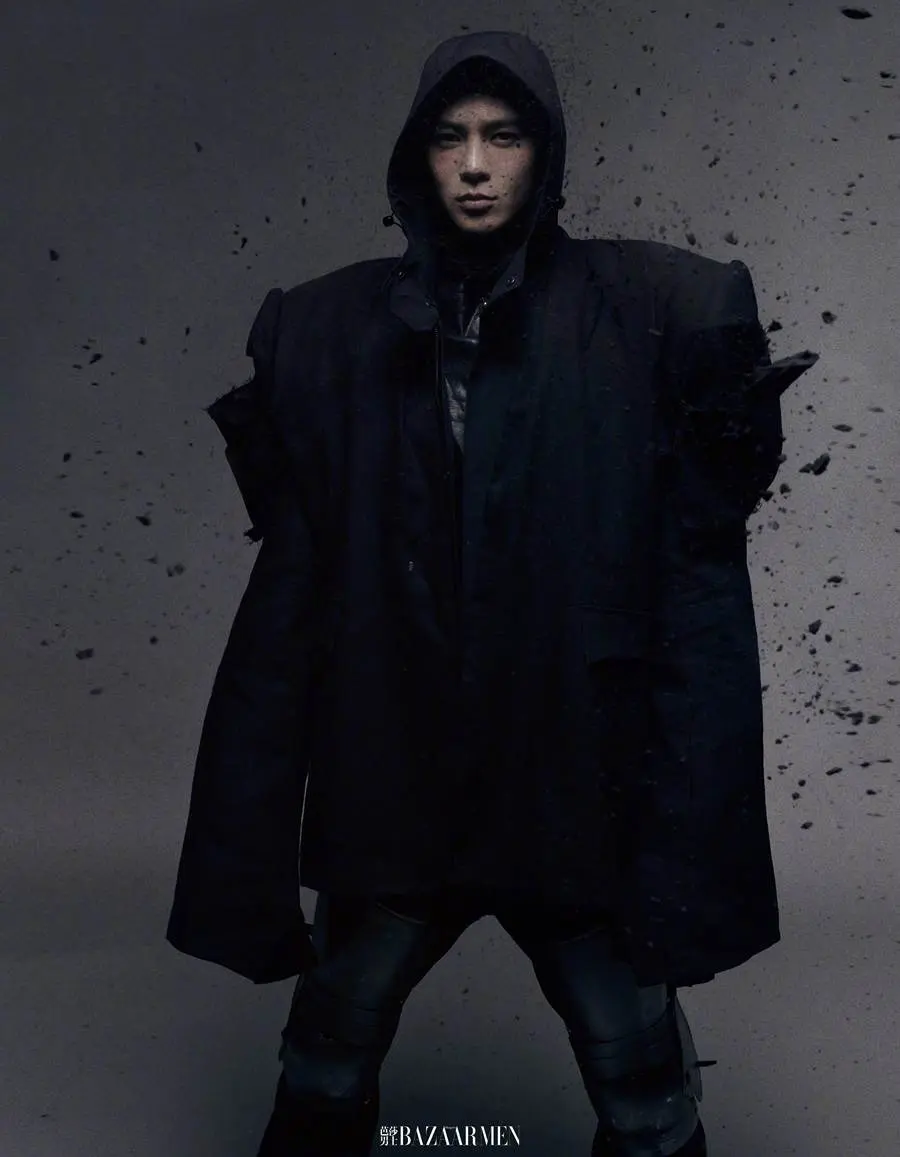 YuShi @ Harper's BAZAAR Men China April 2024