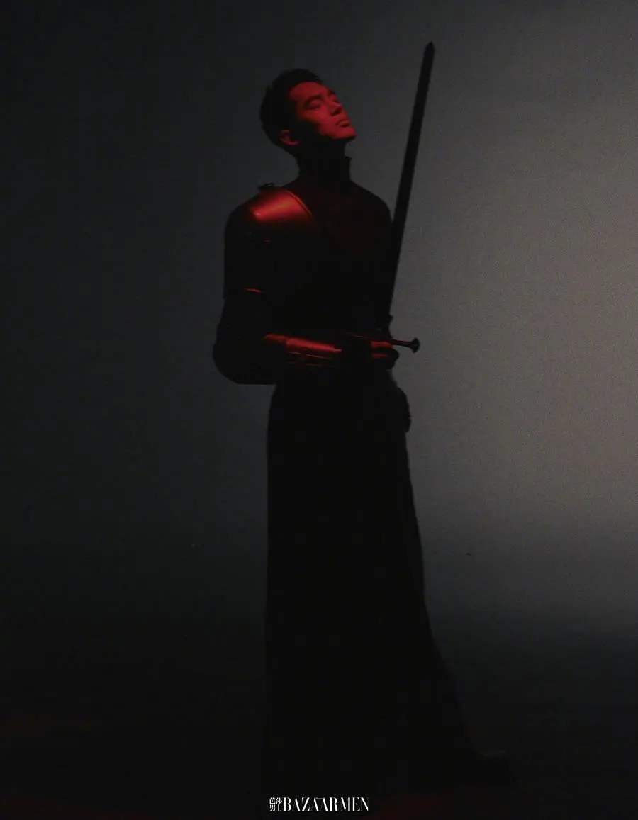 YuShi @ Harper's BAZAAR Men China April 2024