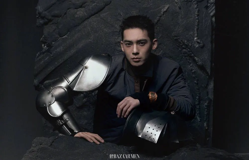 YuShi @ Harper's BAZAAR Men China April 2024