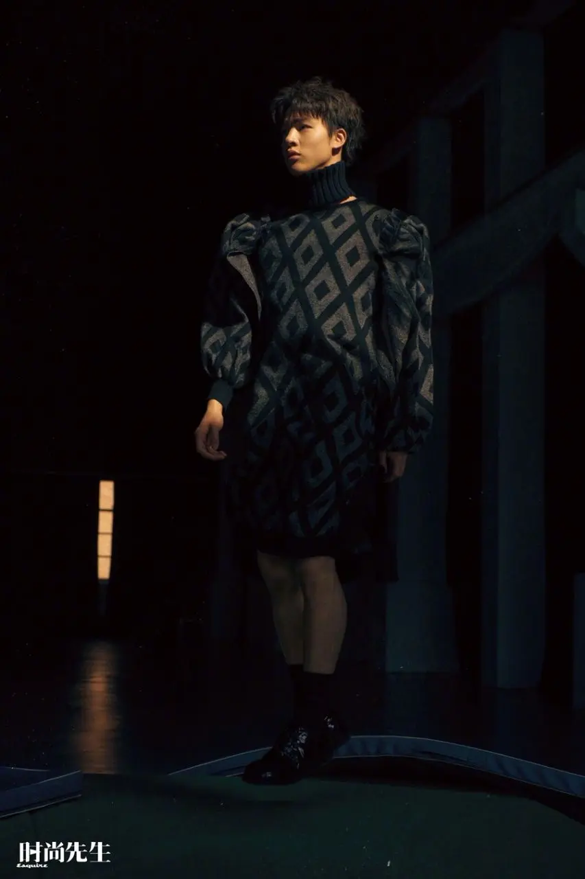 Yin Fang & Wu Mengke @ Esquire China (The Big Black Book) Spring-Summer 2024