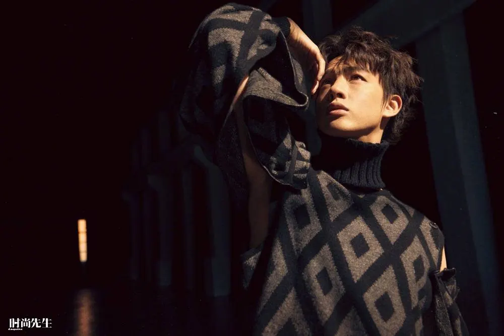 Yin Fang & Wu Mengke @ Esquire China (The Big Black Book) Spring-Summer 2024