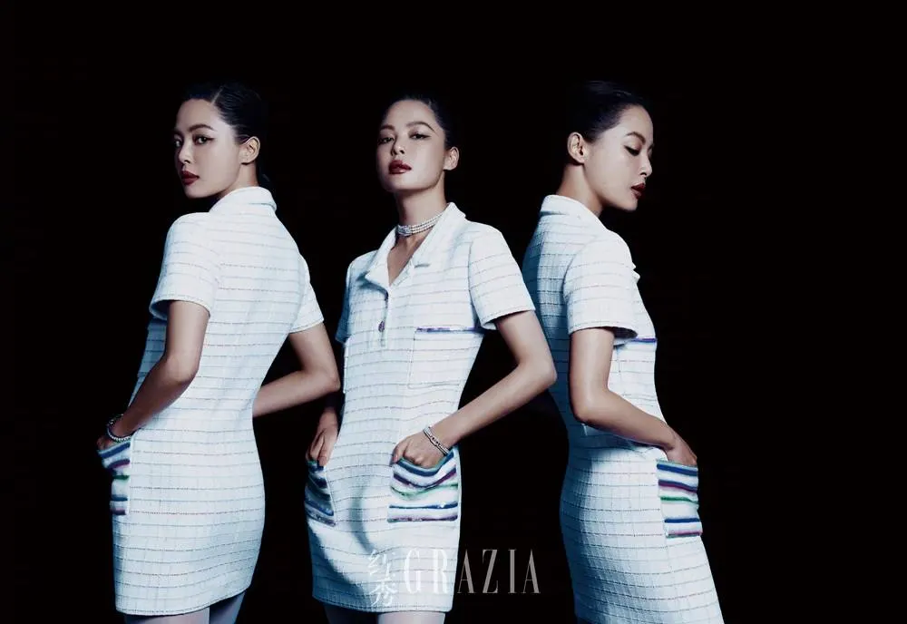 Xin Zhilei @ Grazia China March 2024