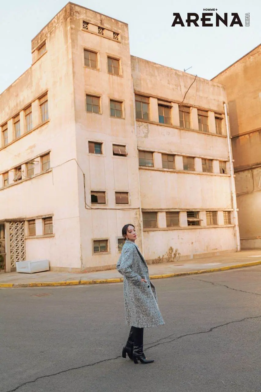 Janine Chang @ Arena HOMMES+ China March 2024