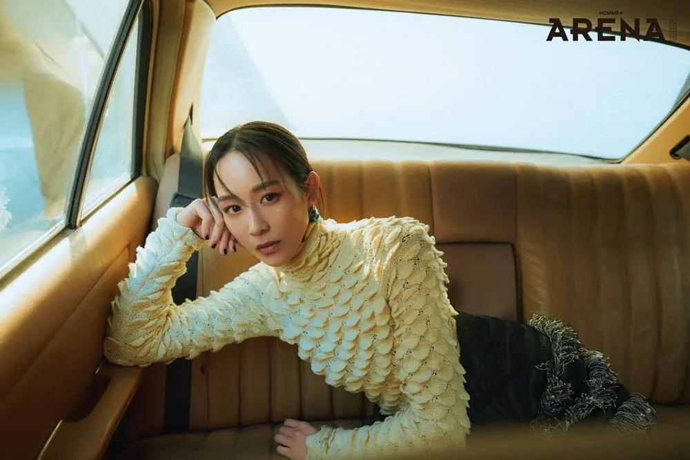 Janine Chang @ Arena HOMMES+ China March 2024