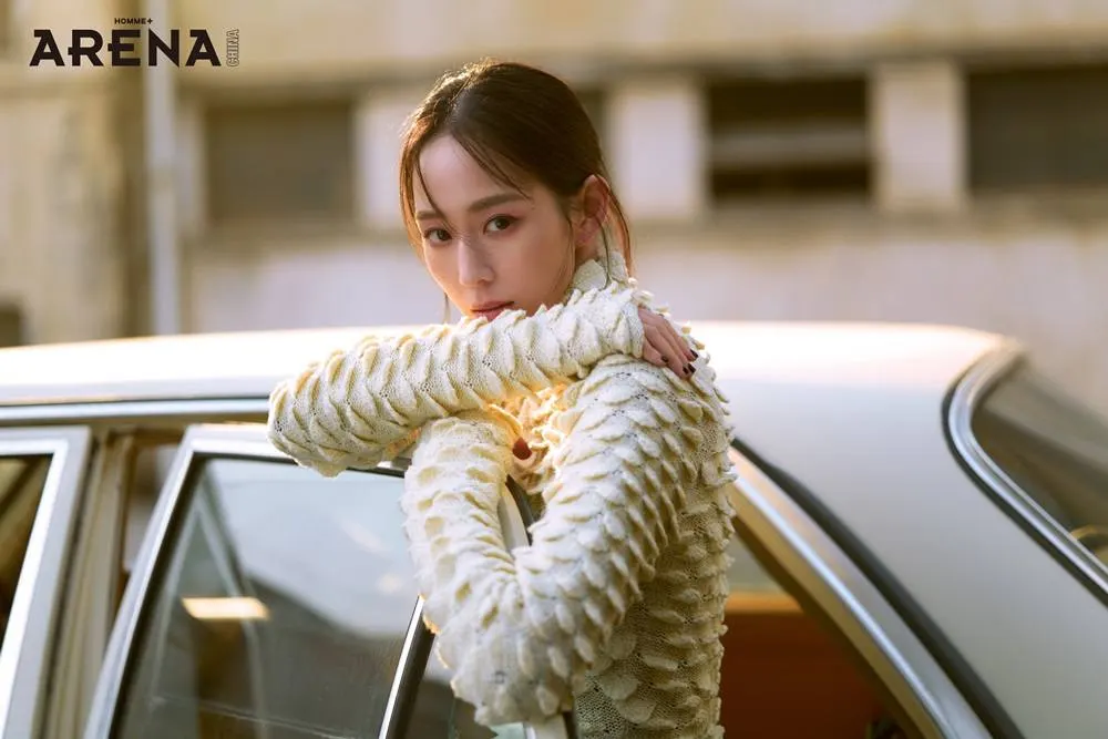 Janine Chang @ Arena HOMMES+ China March 2024