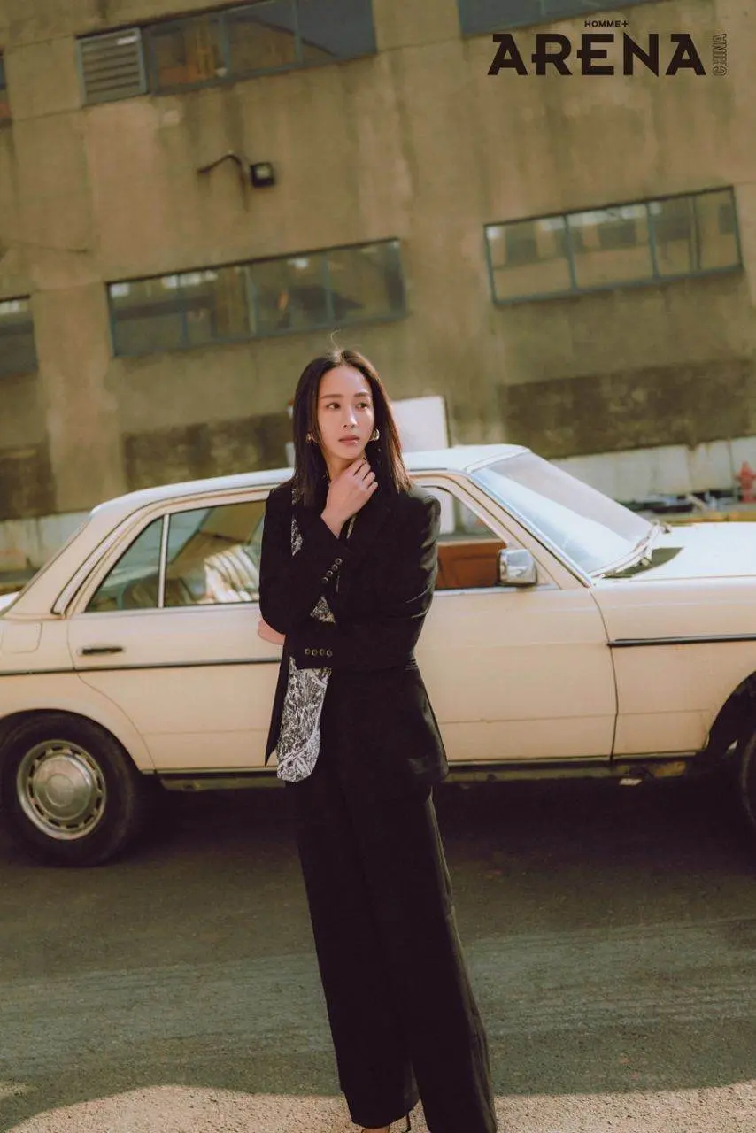 Janine Chang @ Arena HOMMES+ China March 2024