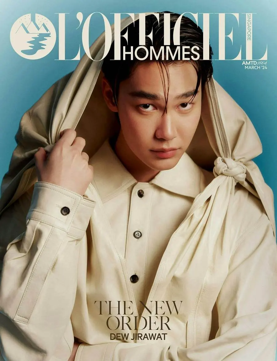 ดิว จิรวรรตน์ @ L'Officiel Hommes Singapore March 2024