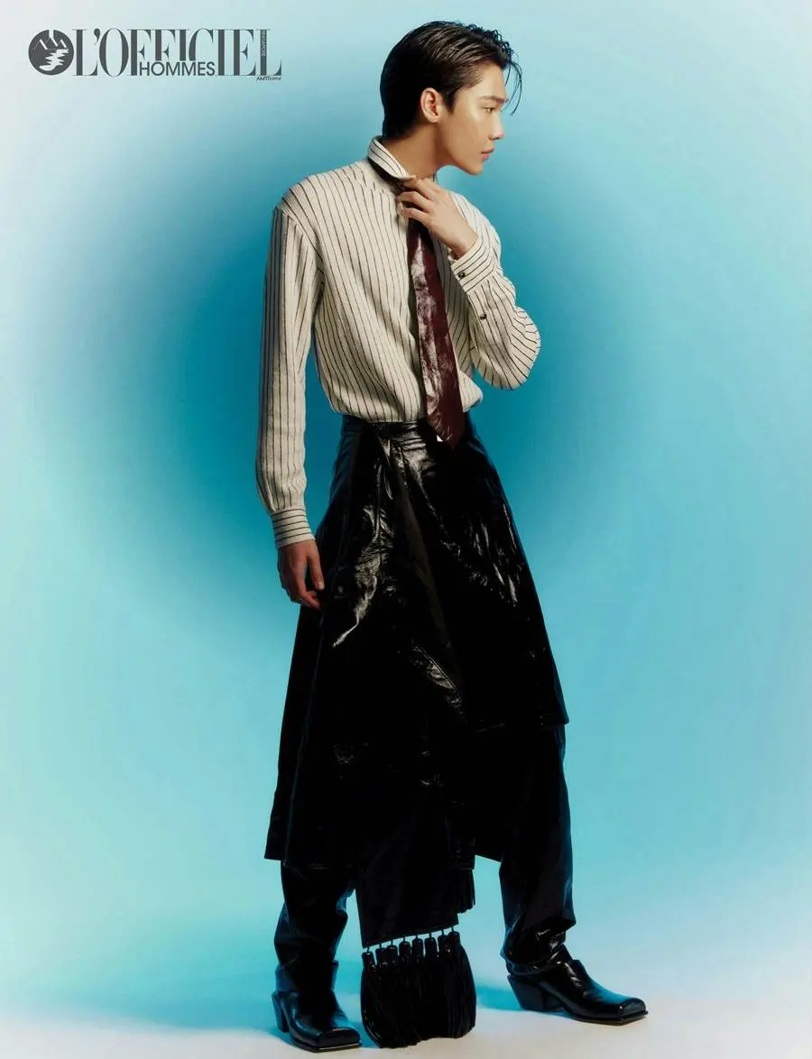 ดิว จิรวรรตน์ @ L'Officiel Hommes Singapore March 2024