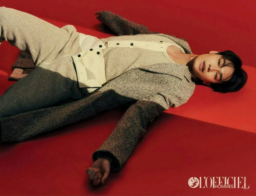 ดิว จิรวรรตน์ @ L'Officiel Hommes Singapore March 2024