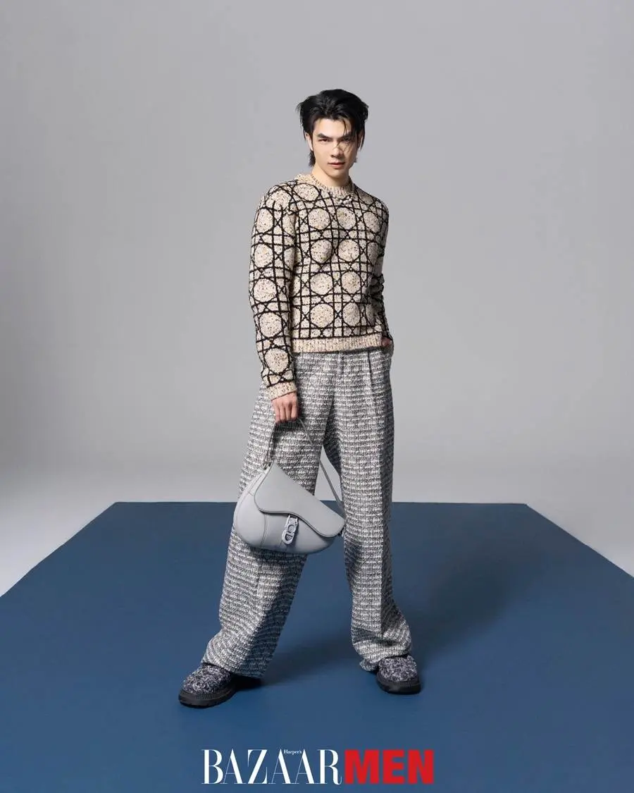 มาย-ภาคภูมิ @ Harper's BAZAAR MEN Thailand March 2024