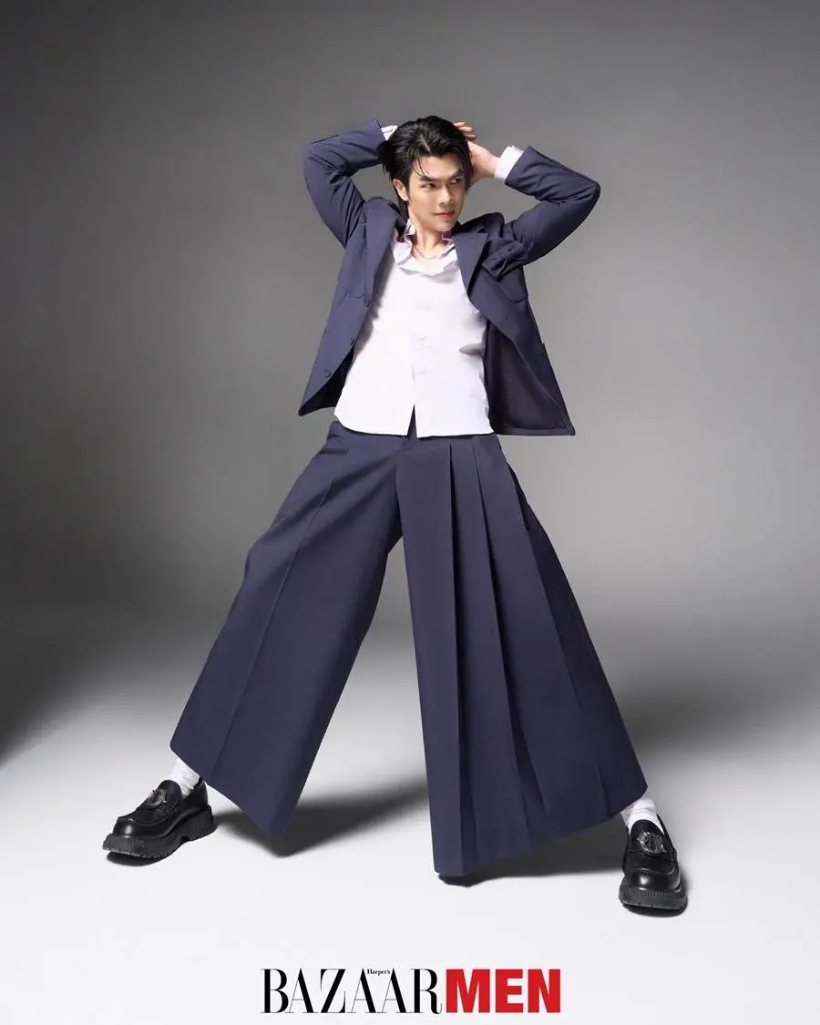 มาย-ภาคภูมิ @ Harper's BAZAAR MEN Thailand March 2024