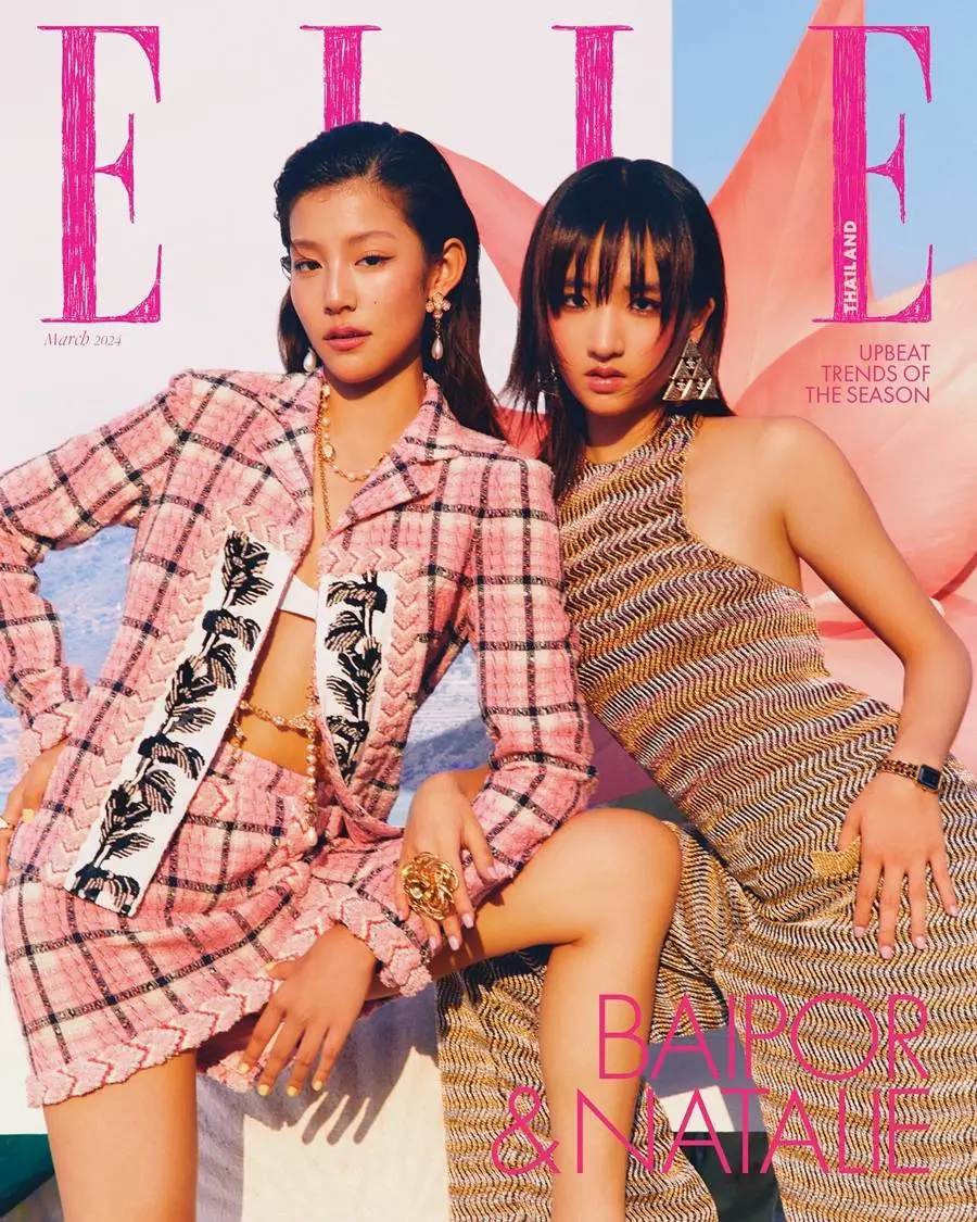 ใบปอ-ธิติยา & สวี่เอินอี๋ @ ELLE Thailand-Hong Kong  March 2024