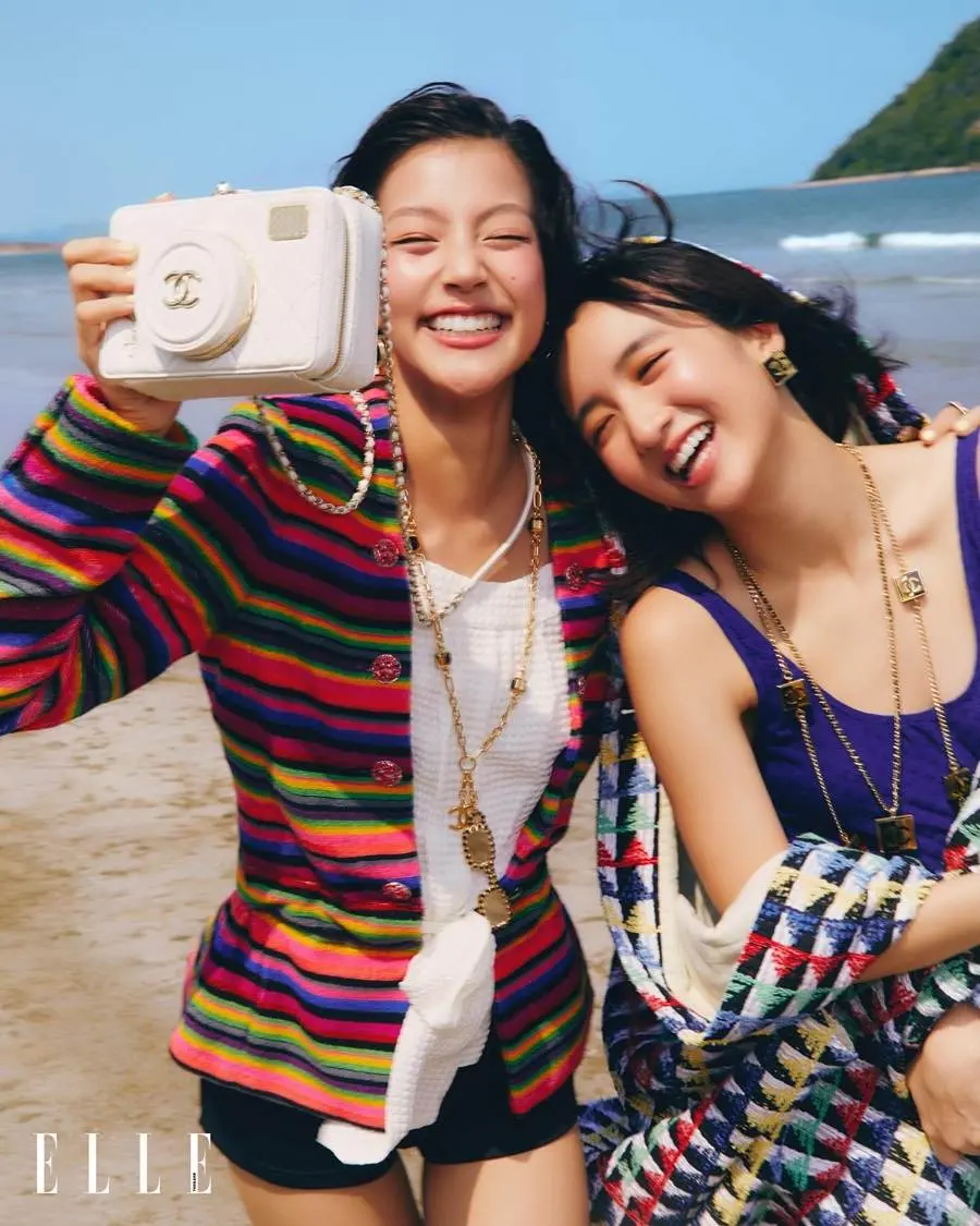 ใบปอ-ธิติยา & สวี่เอินอี๋ @ ELLE Thailand-Hong Kong  March 2024