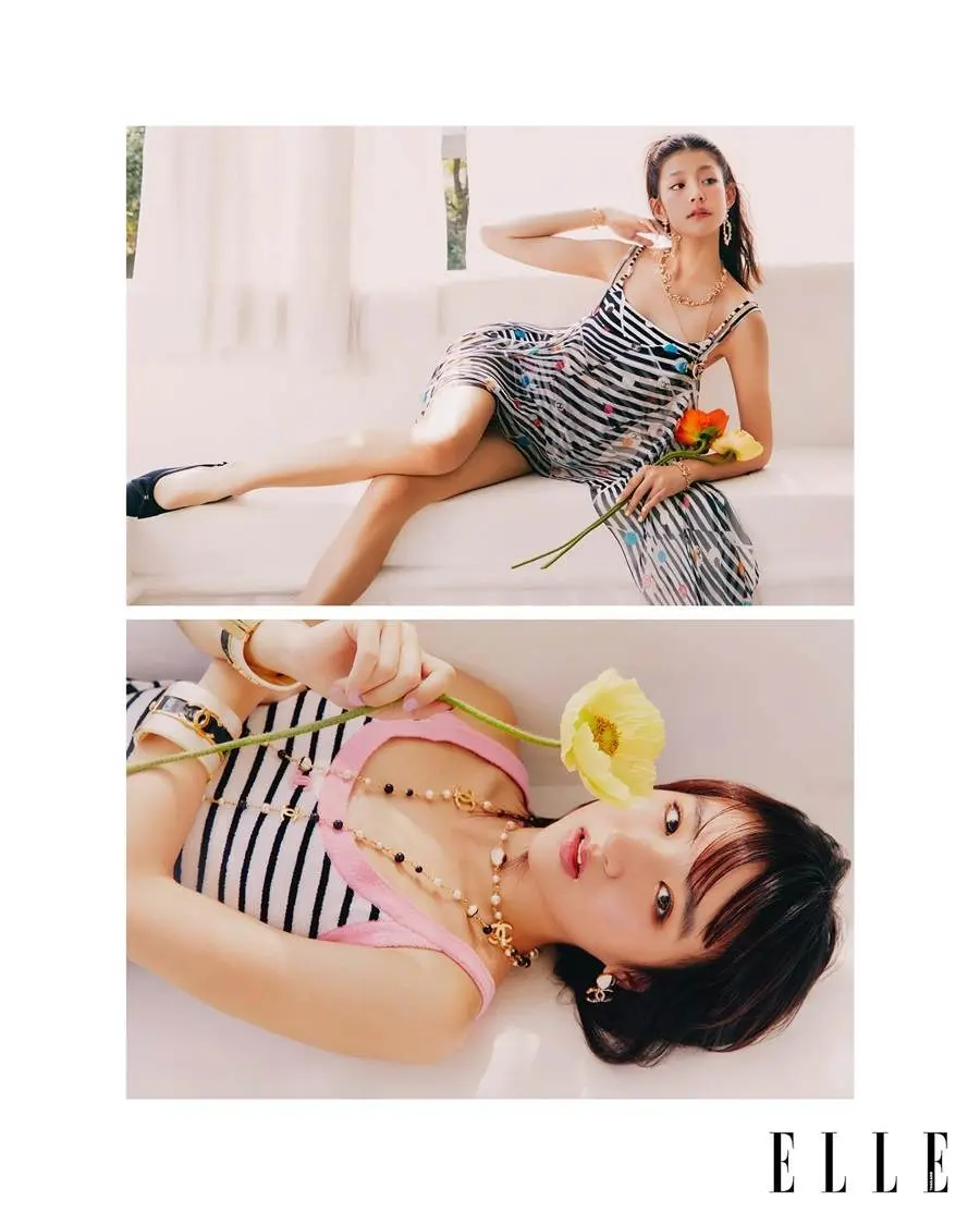 ใบปอ-ธิติยา & สวี่เอินอี๋ @ ELLE Thailand-Hong Kong  March 2024