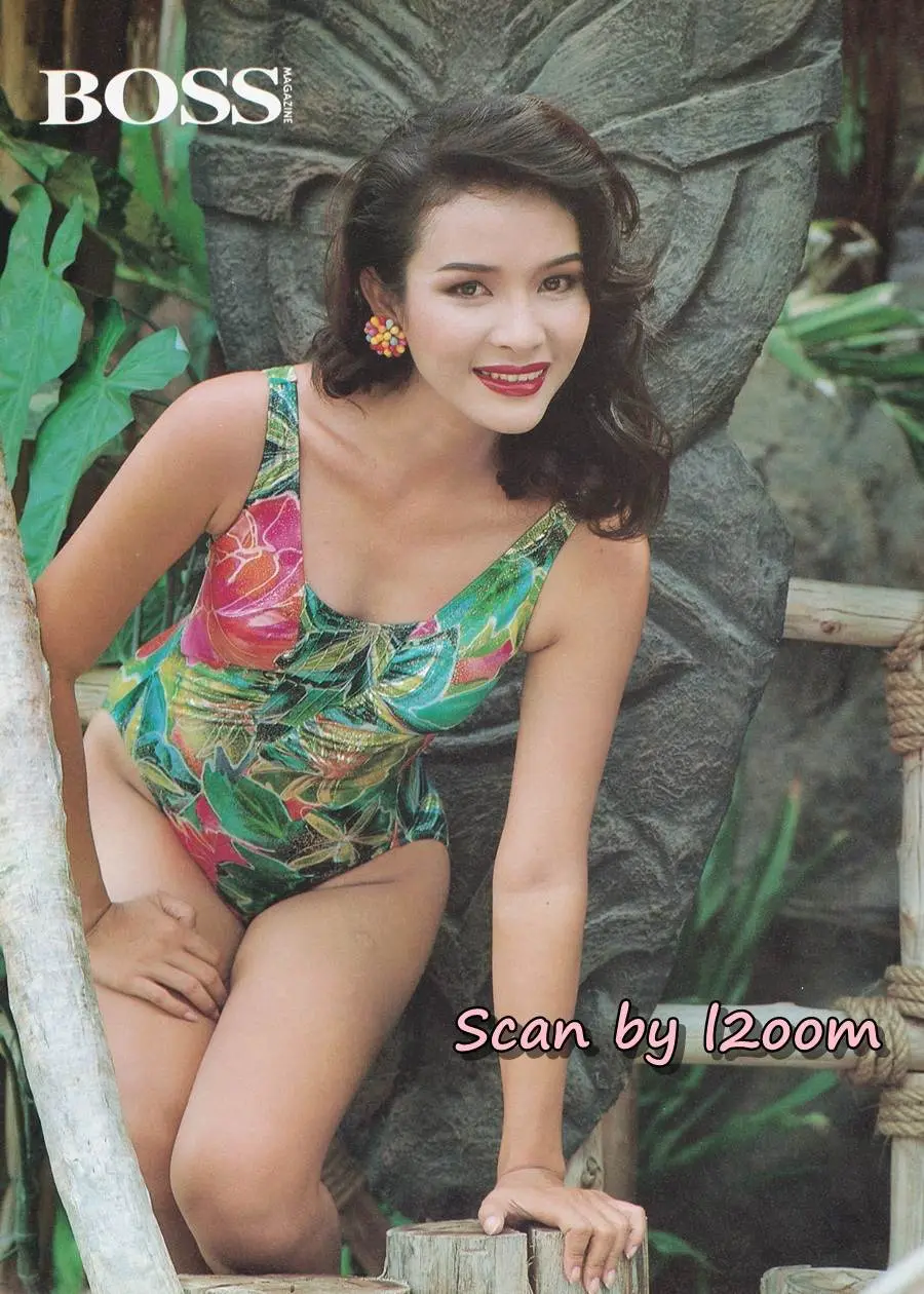 (วันวาน) ชุดาภา จันทเขตต์ @ BOSS Magazine no.4 August 1992