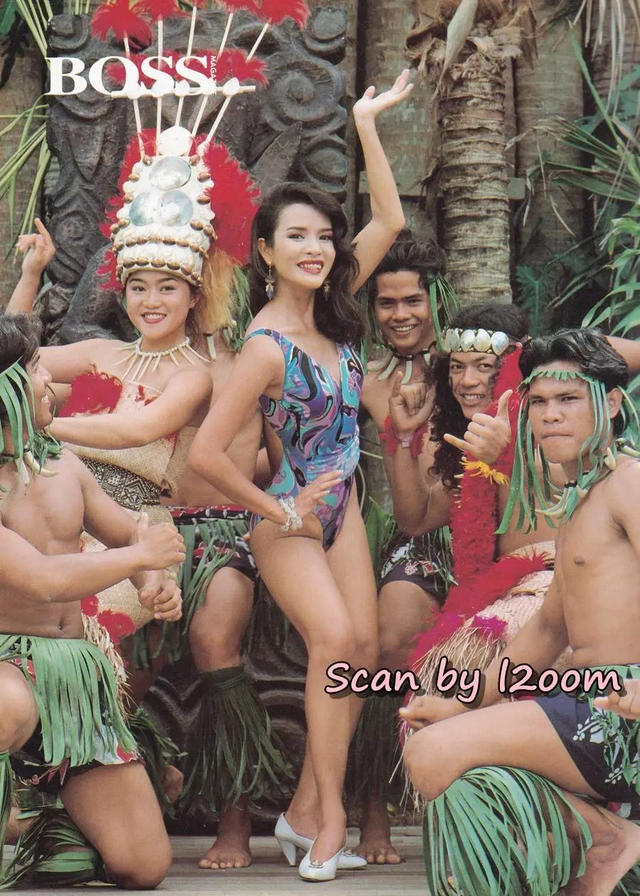 (วันวาน) ชุดาภา จันทเขตต์ @ BOSS Magazine no.4 August 1992