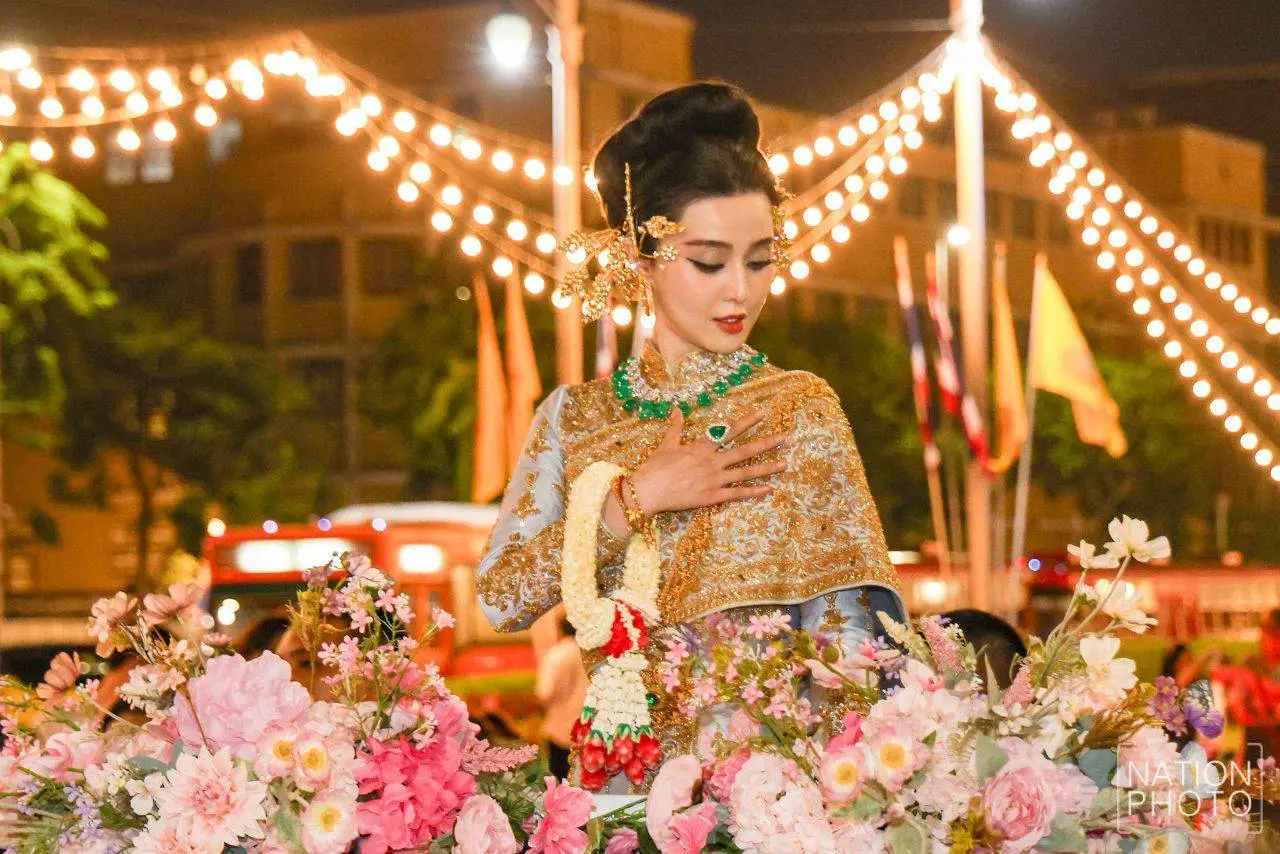 THAILAND 🇹🇭 | 'Fan Bingbing' joins the Maha Songkran procession 2024💦