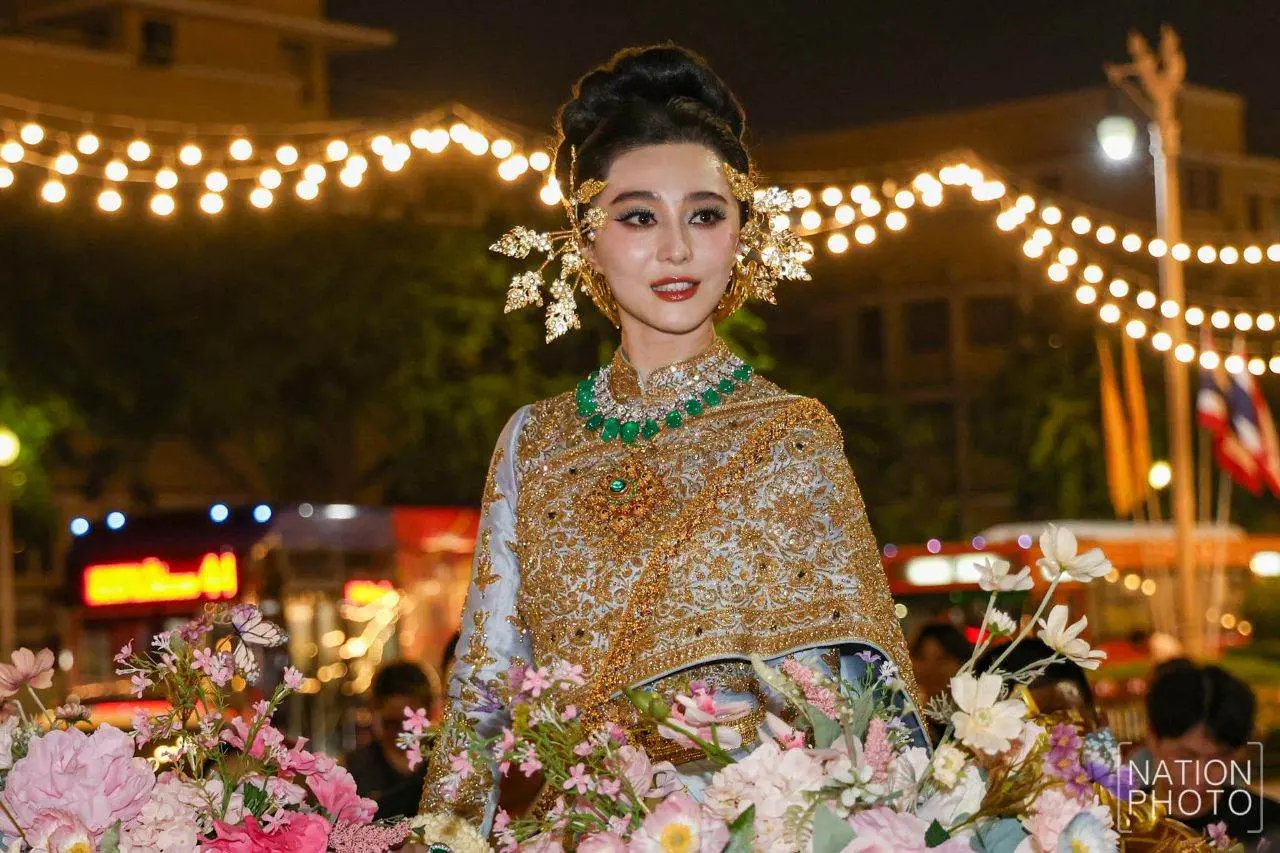 THAILAND 🇹🇭 | 'Fan Bingbing' joins the Maha Songkran procession 2024💦