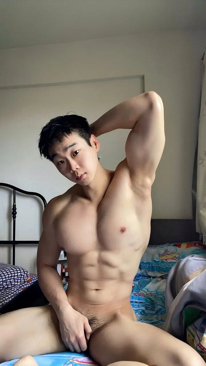 ขาวหล่อล่ำ เกาหลี.
