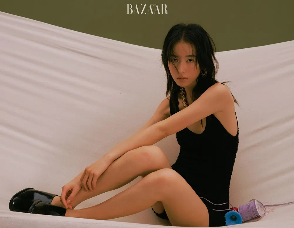 Zhou Yutong @ Harper's BAZAAR China April 2024