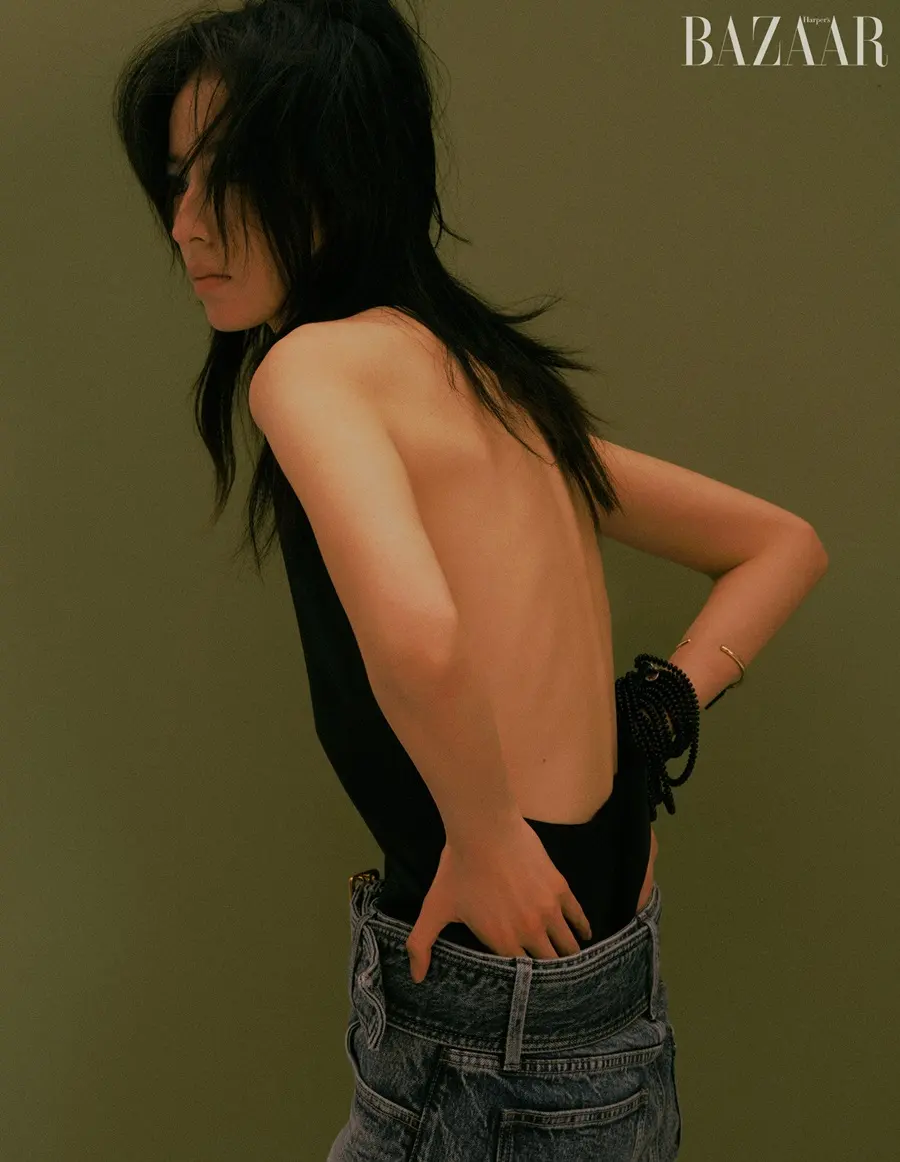 Zhou Yutong @ Harper's BAZAAR China April 2024