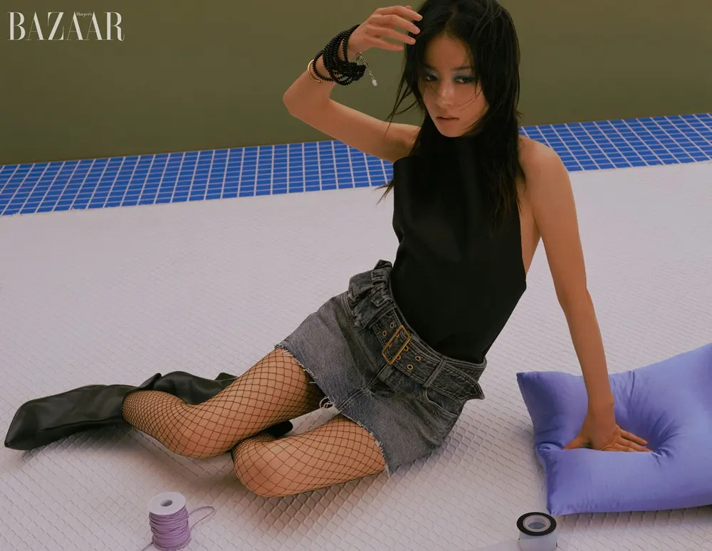 Zhou Yutong @ Harper's BAZAAR China April 2024