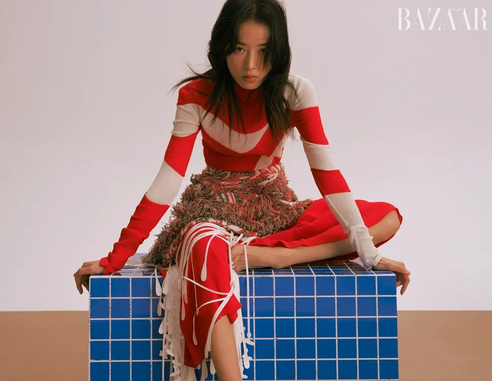 Zhou Yutong @ Harper's BAZAAR China April 2024