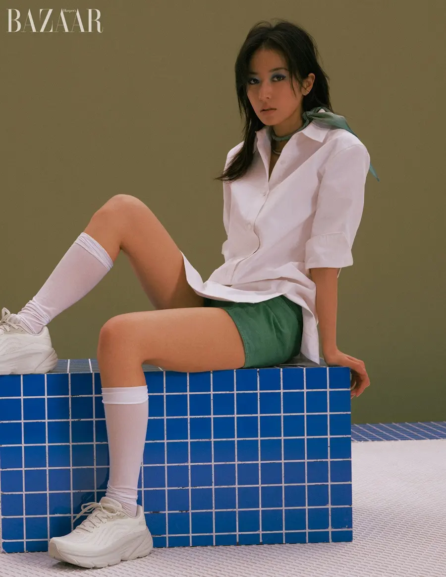 Zhou Yutong @ Harper's BAZAAR China April 2024