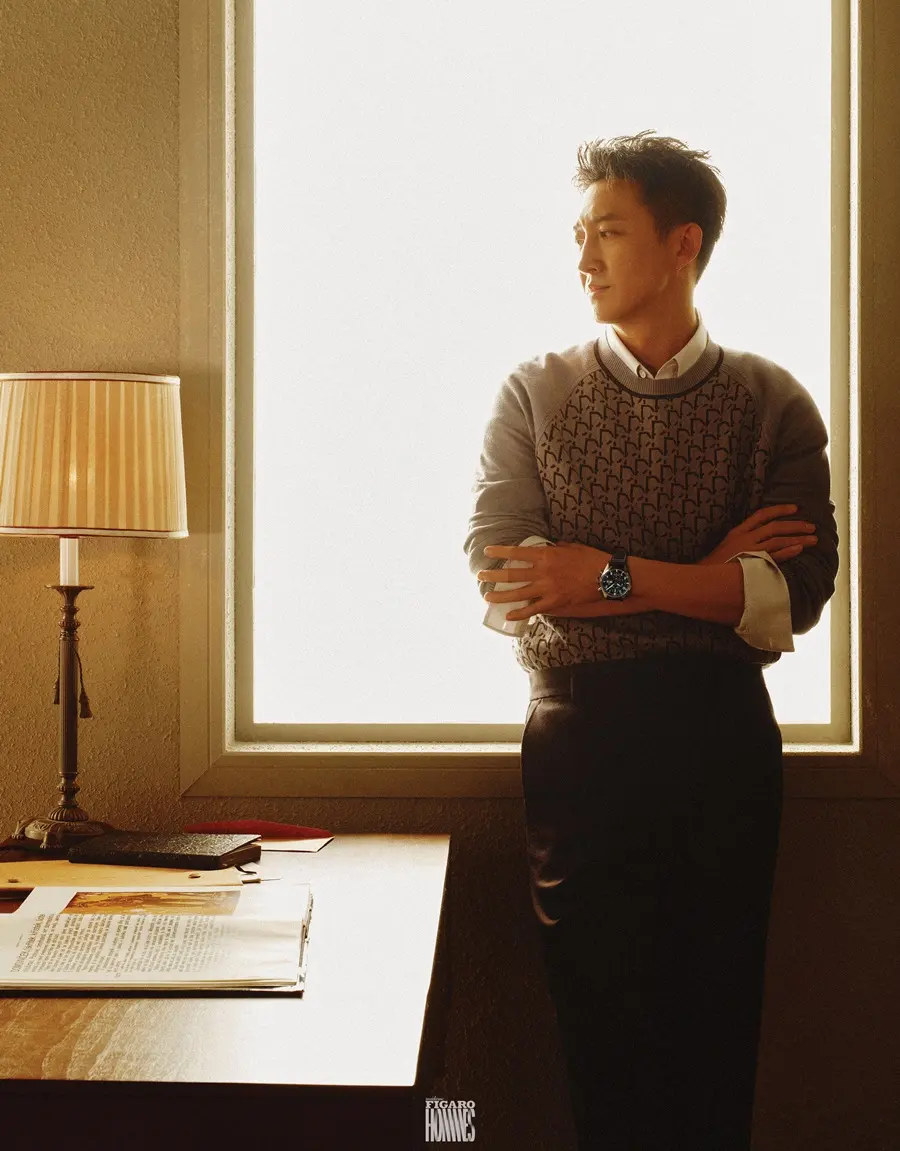 Wang Yang @ madame FIGARO Hommes China April 2024