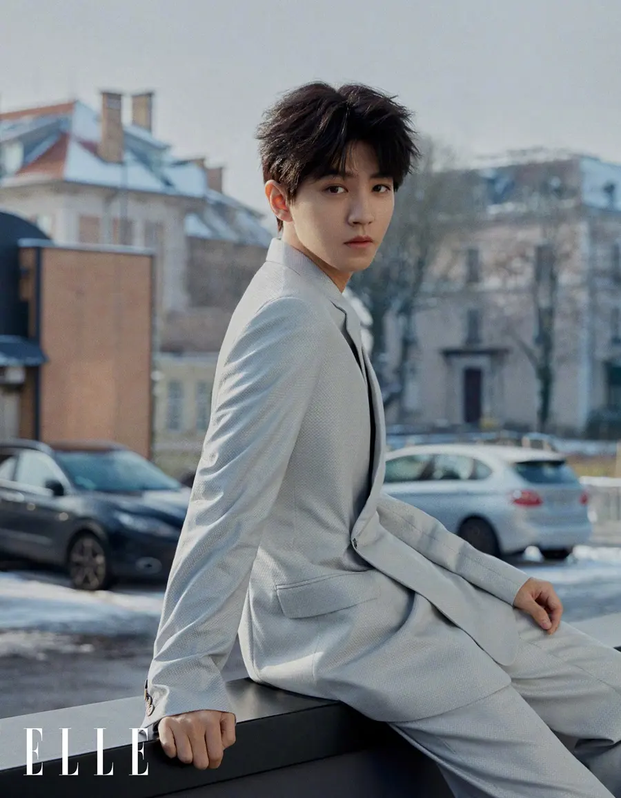 Karry Wang @ ELLE China April 2024