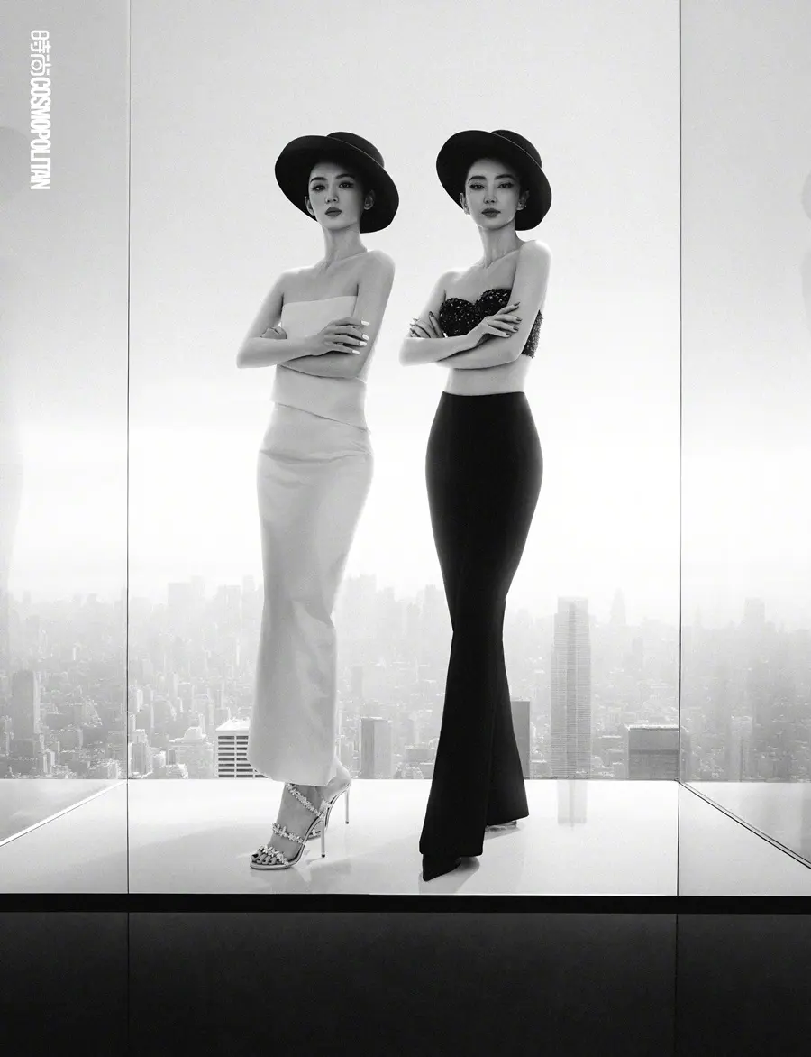 Li Bingbing & Zhou Ye @ Cosmopolitan China April 2024