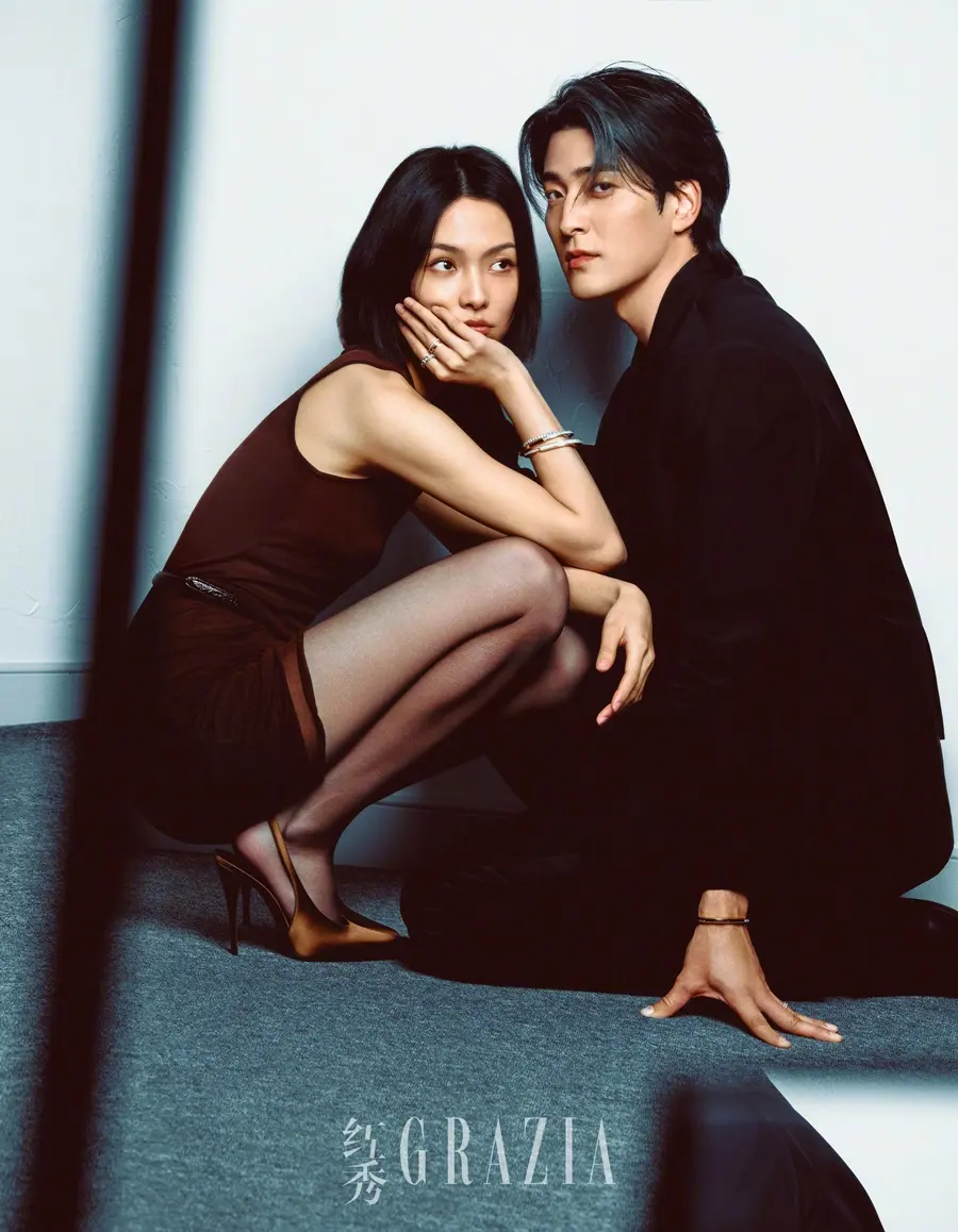 Janes Lee & Jiali Zhao @ Grazia China April 2024