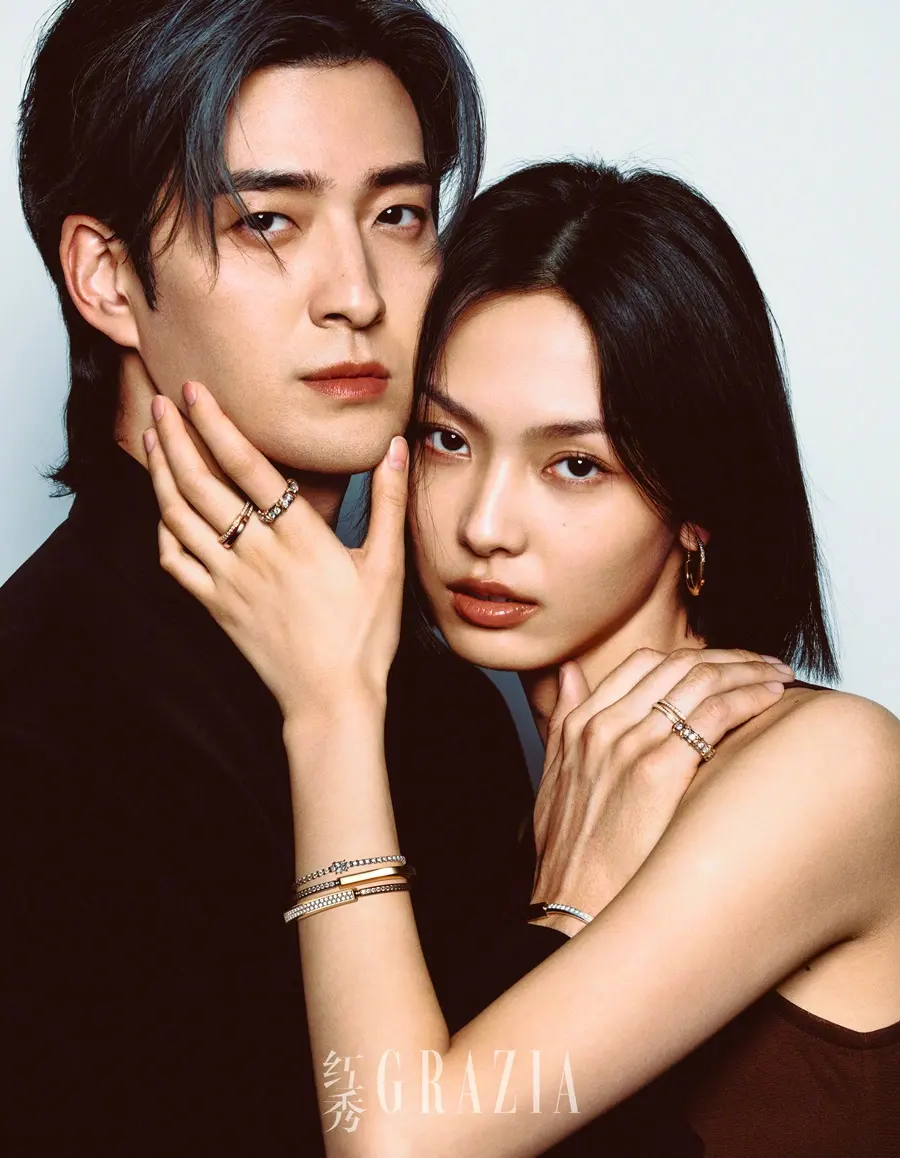 Janes Lee & Jiali Zhao @ Grazia China April 2024