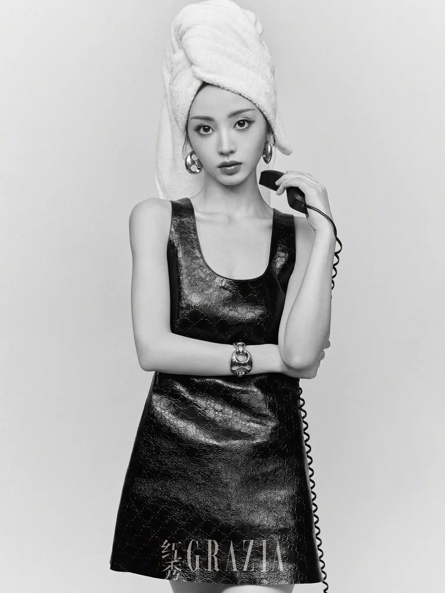 Tian Xiwei @ Grazia China April 2024