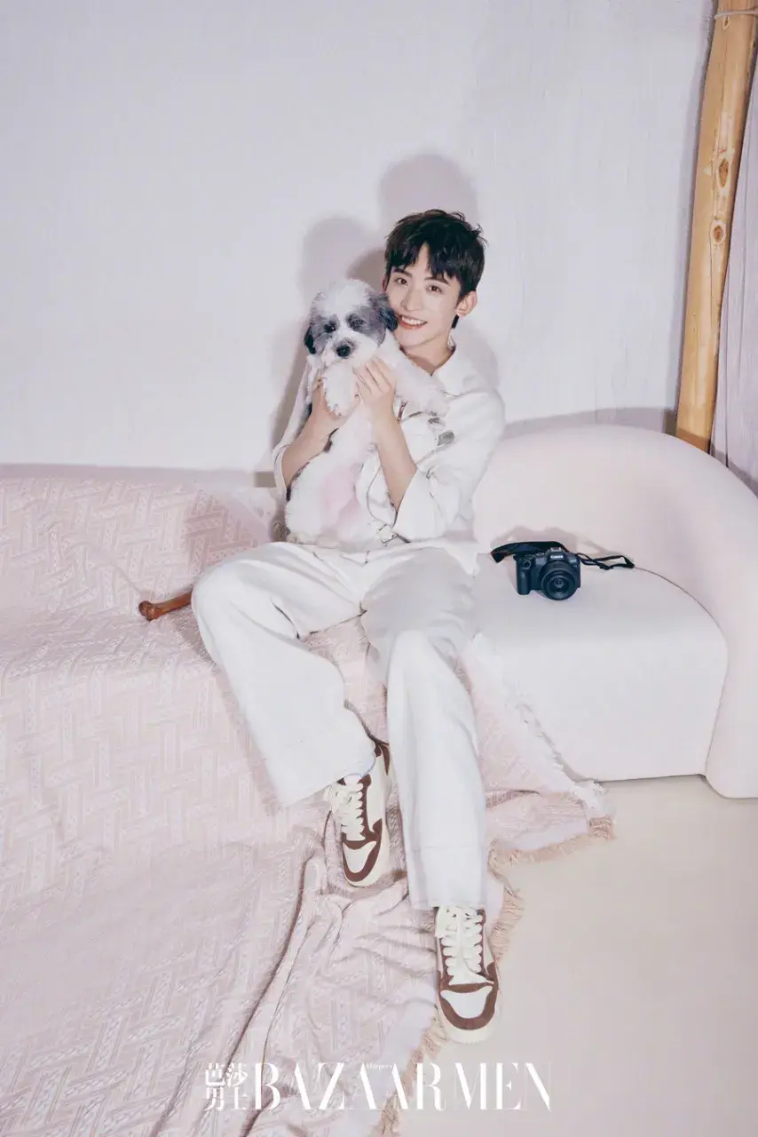 Chang Huasen @ Harper's BAZAAR Men China April 2024