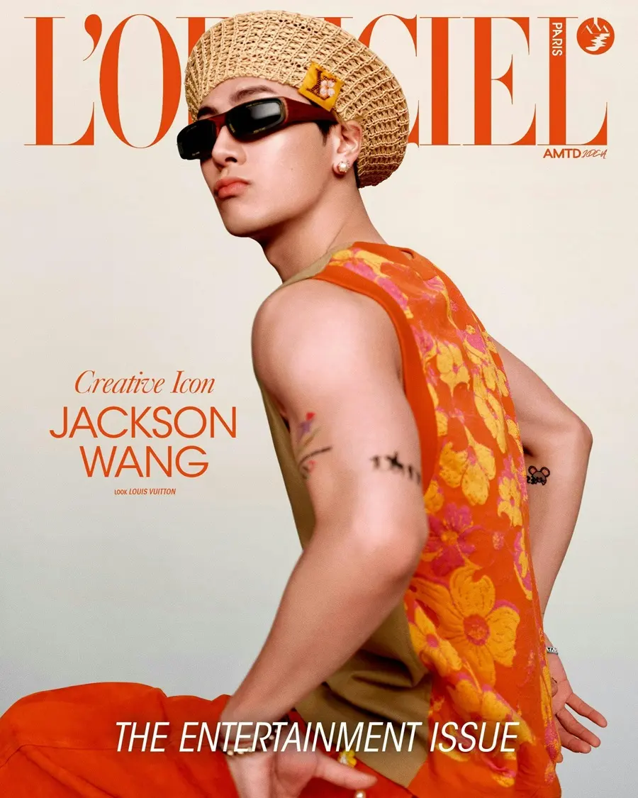 Jackson Wang @  L&rsquo;Officiel USA-Paris May 2024