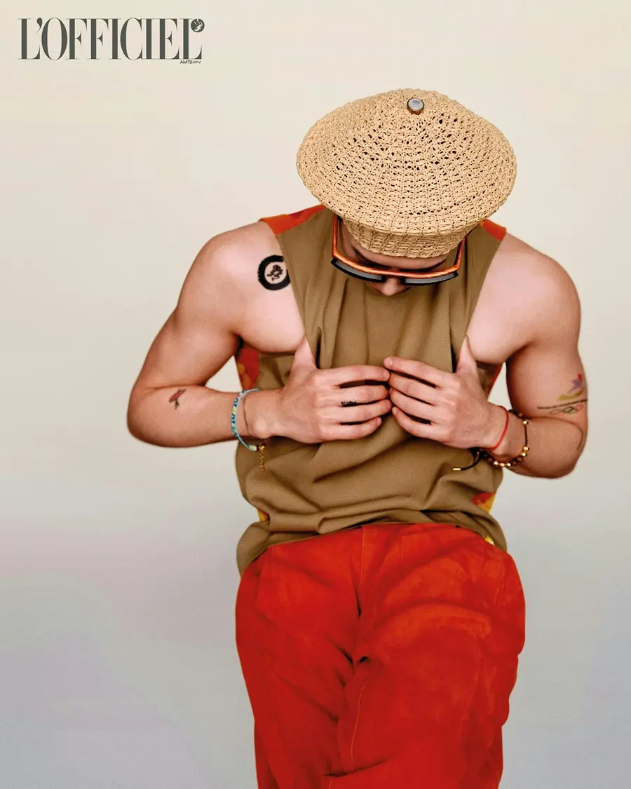 Jackson Wang @  L&rsquo;Officiel USA-Paris May 2024