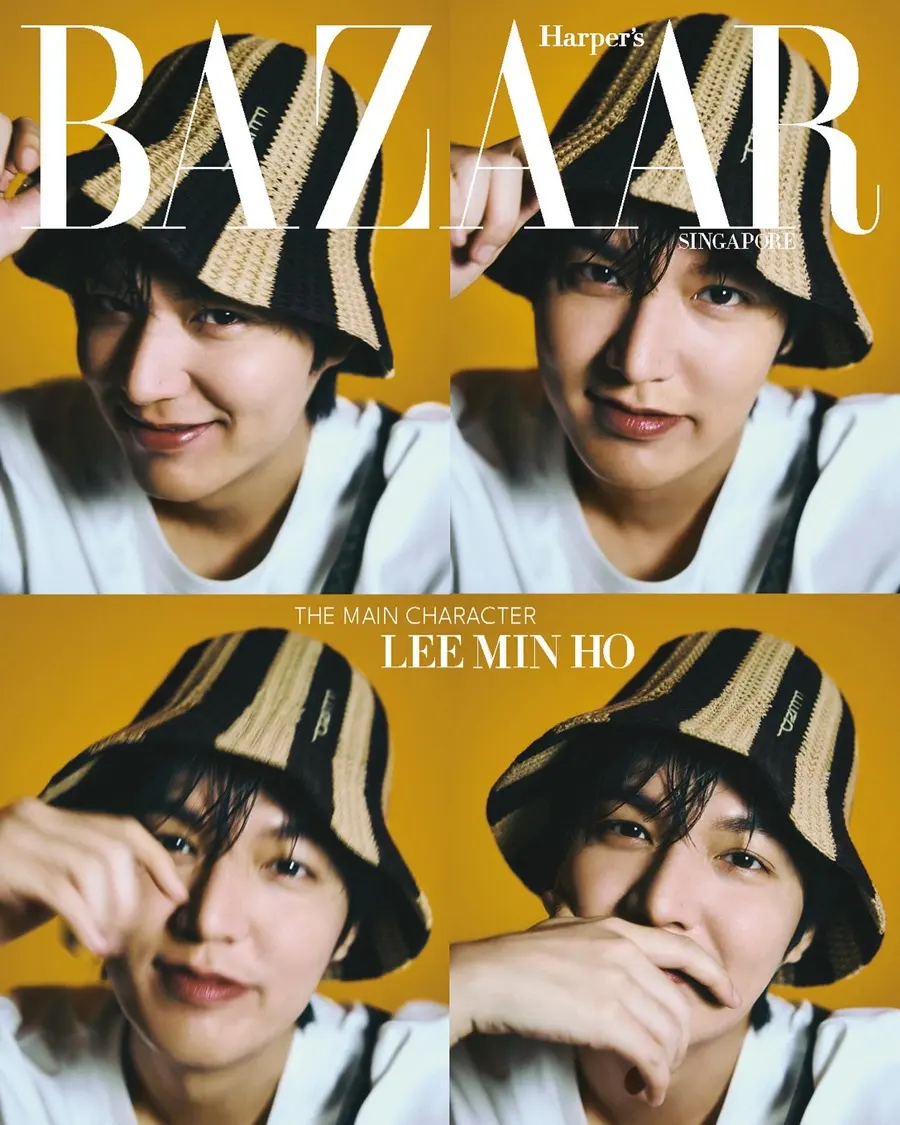Lee Min Ho @ Harper's BAZAAR Singapore April 2024