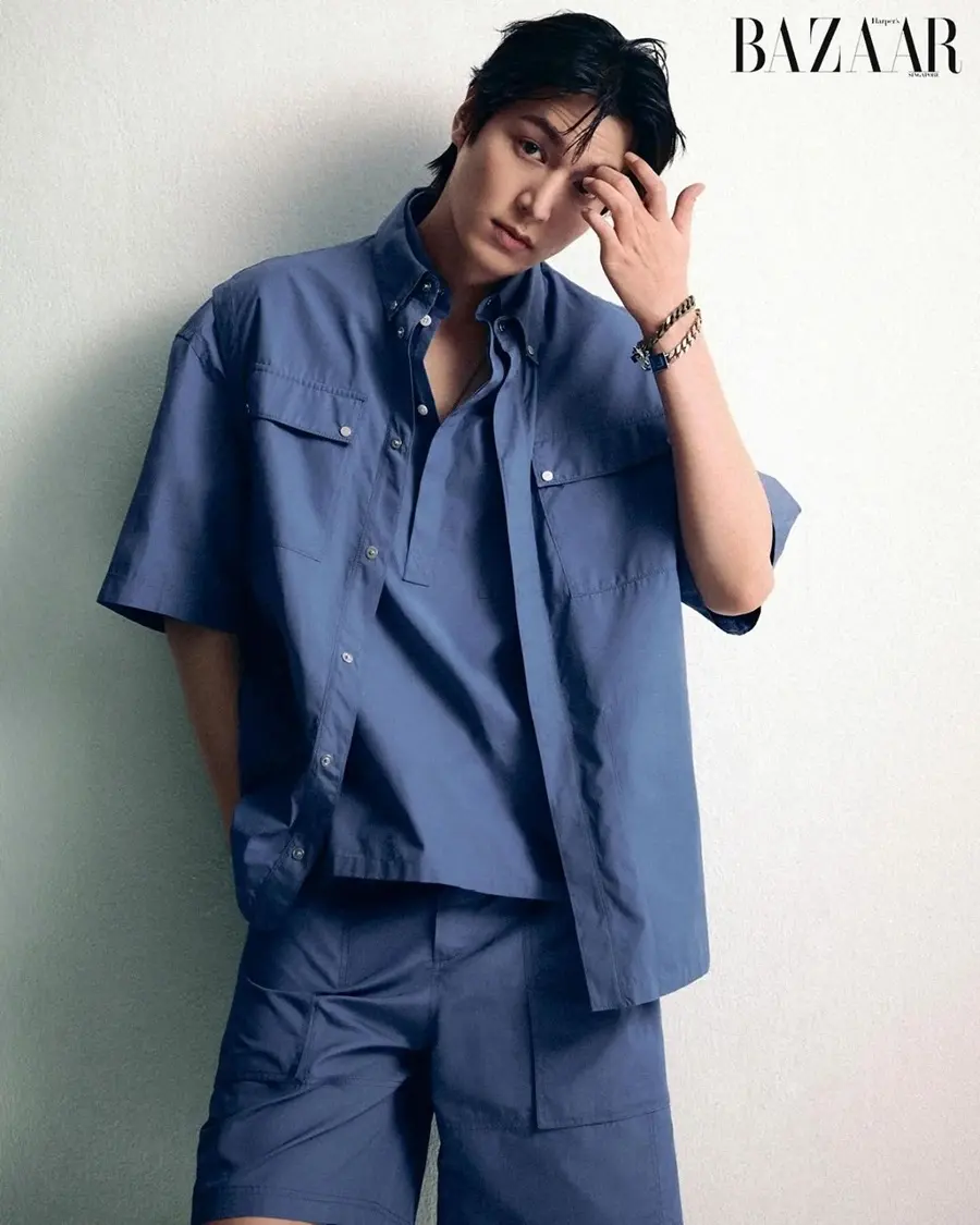 Lee Min Ho @ Harper's BAZAAR Singapore April 2024